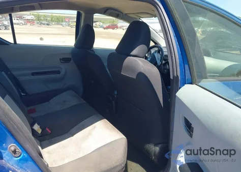 2012 Toyota Prius C Two из США, поврежденный, VIN JTDKDTB34C1025407